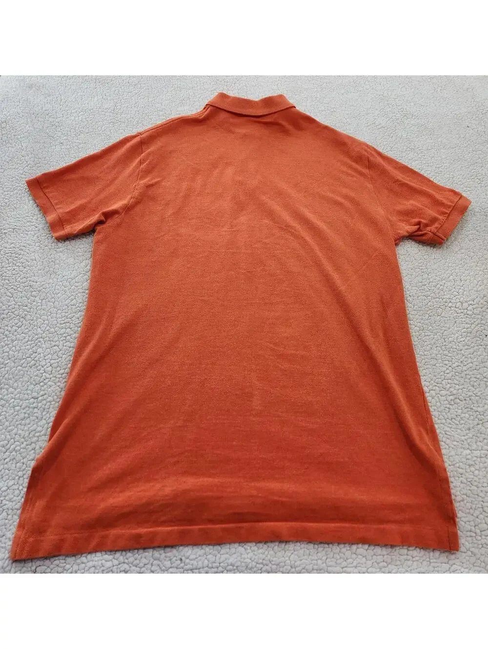 Polo Ralph Lauren Shirt Mens XL Orange Short Sleeve Green Pony Golf Polo Y2K